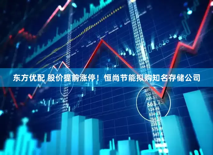 东方优配 股价提前涨停！恒尚节能拟购知名存储公司